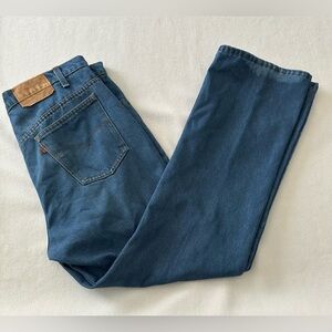 Levis Jeans Men’s 40X32 (Actual Size 38X30) Blue Orange Tab Bootcut 20516 0914